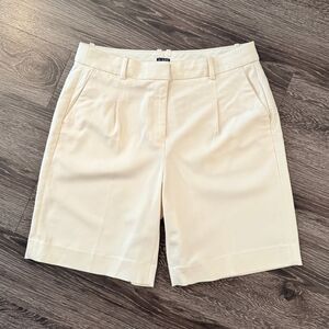 J. Crew Cream Tailored Women's Shorts